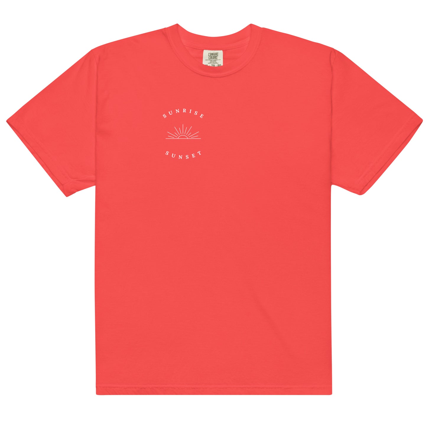 Unisex garment-dyed heavyweight t-shirt